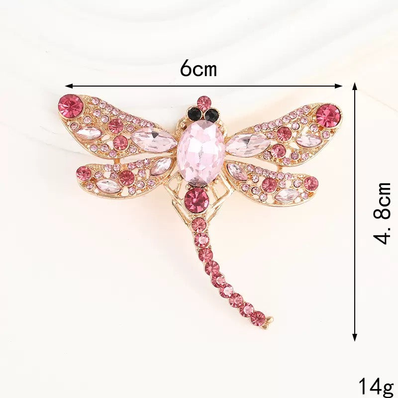 FS4690-4.8¡Á6cm Crystal Dragonfly Diamond Crystal Patch For Making Fancy Beads