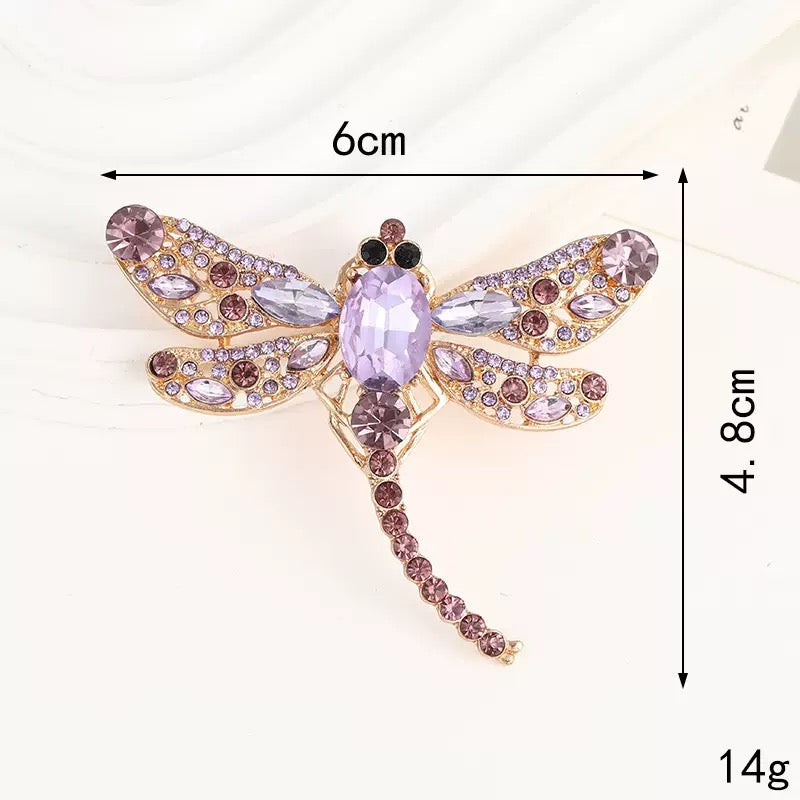 FS4690-4.8¡Á6cm Crystal Dragonfly Diamond Crystal Patch For Making Fancy Beads