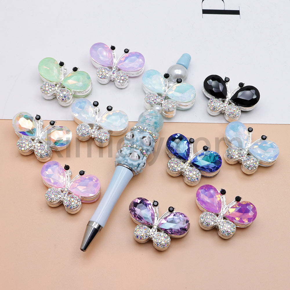 FS1619-36MM Butterfly Metal Beads Fit For Beadspen Bead