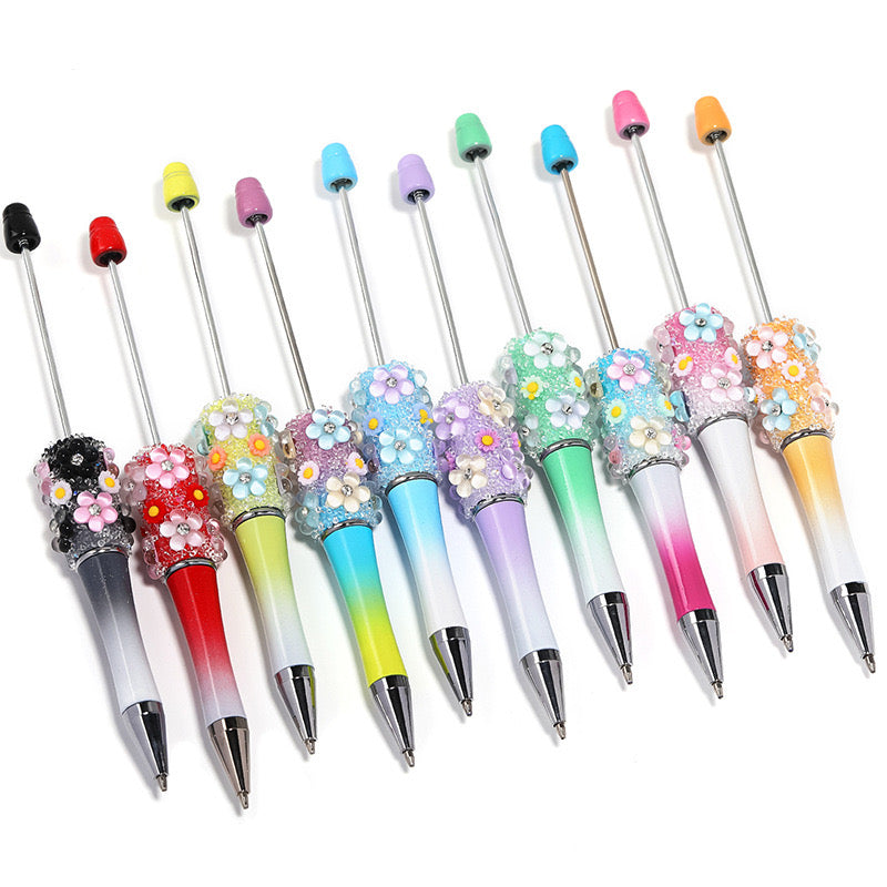 FS2815-Mixed Color Flower Sugar Sparkling Beadable Pens