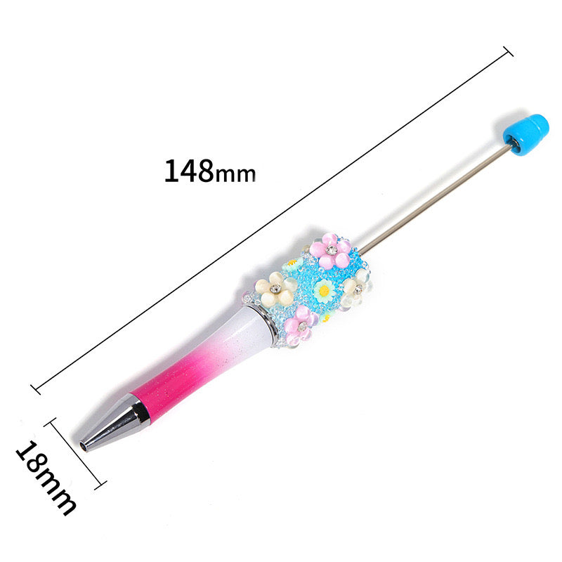 FS2815-Mixed Color Flower Sugar Sparkling Beadable Pens