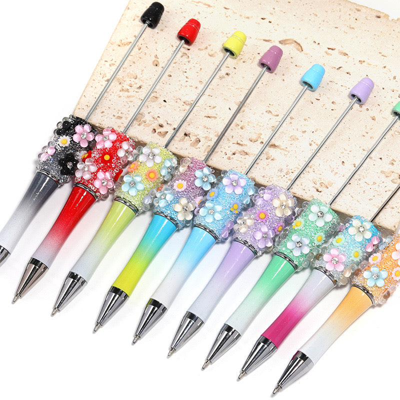 FS2815-Mixed Color Flower Sugar Sparkling Beadable Pens
