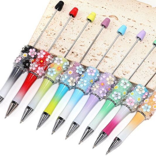 FS2815-Mixed Color Flower Sugar Sparkling Beadable Pens