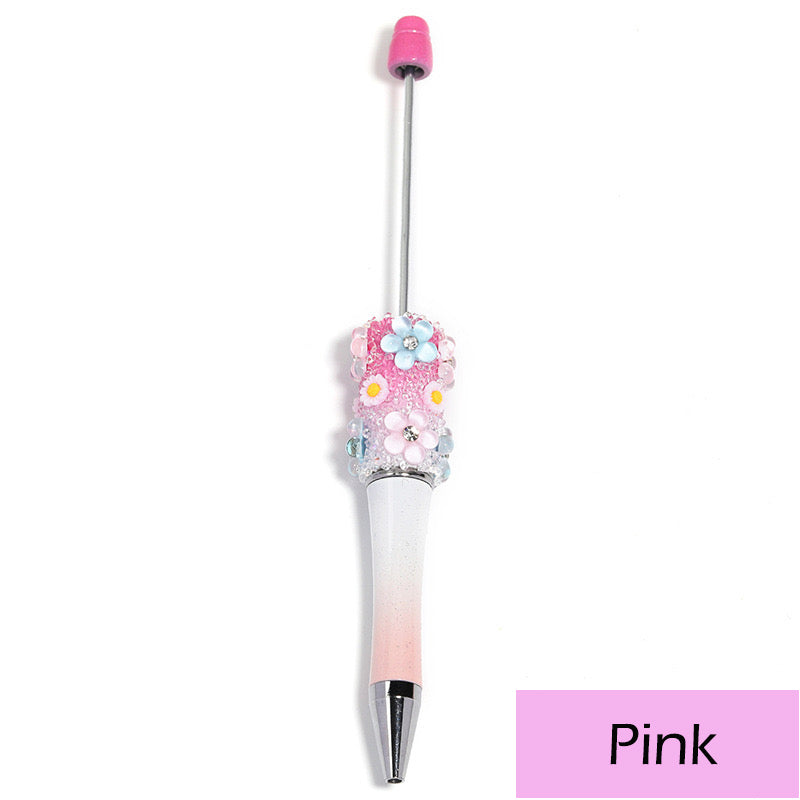 FS2815-Mixed Color Flower Sugar Sparkling Beadable Pens