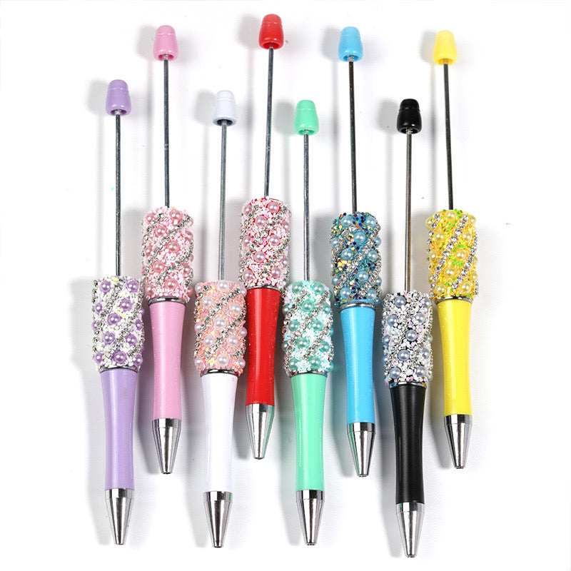 FS2809-Mixed Color Pearl Chain Sparkling Beadable Pens