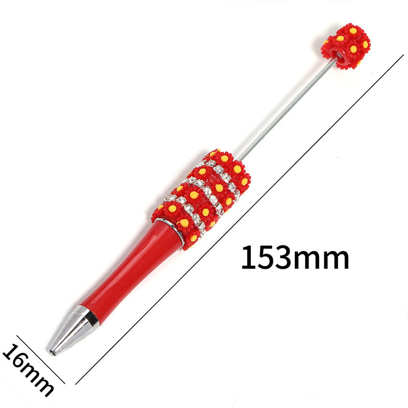 FS2814-Mixed Color Daisy Chain Sparkling Beadable Pens