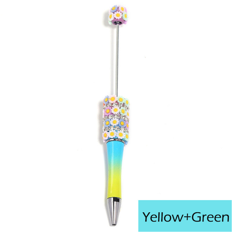 FS2814-Mixed Color Daisy Chain Sparkling Beadable Pens