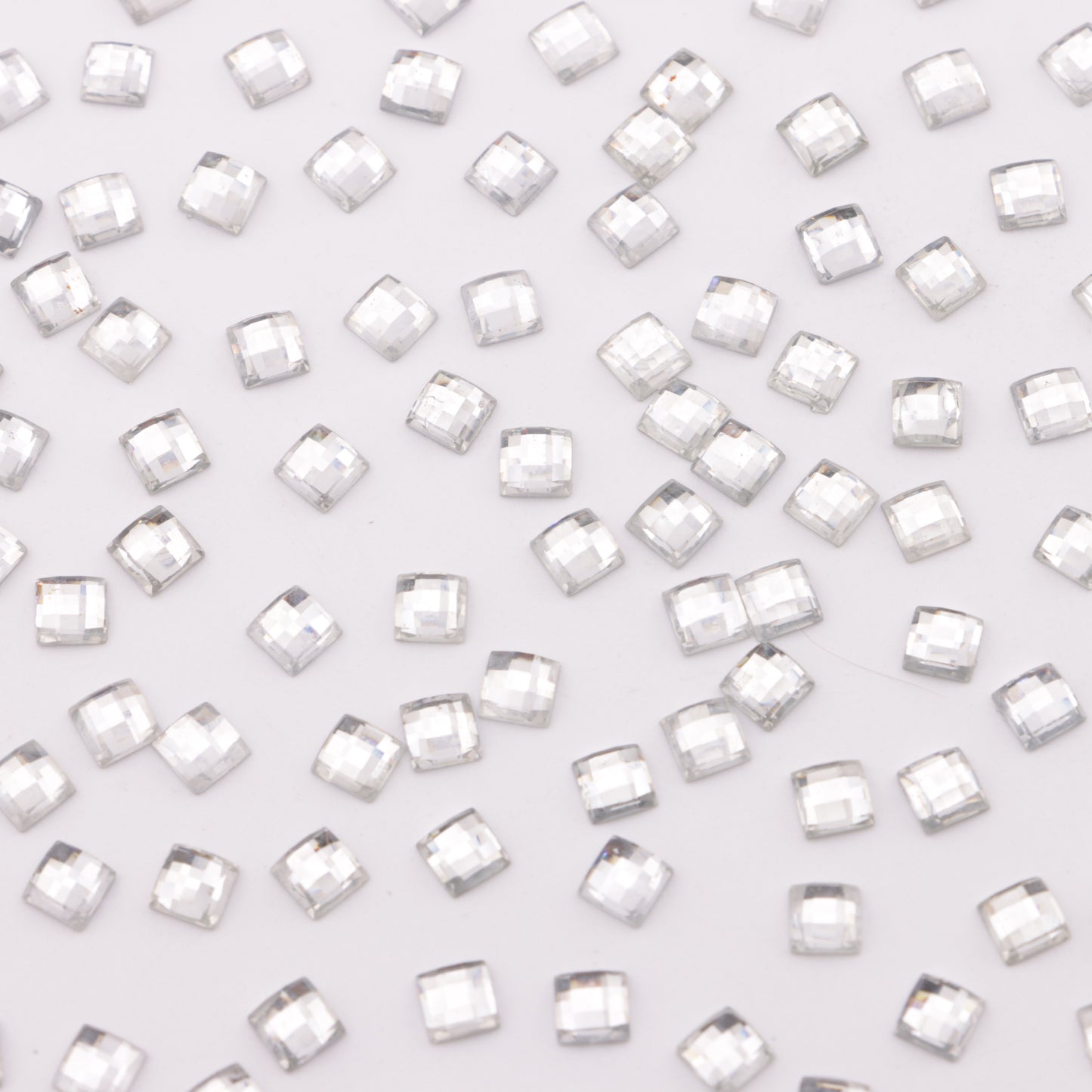 FS0975- 4*4Mm Mini Square Diamond Stickers