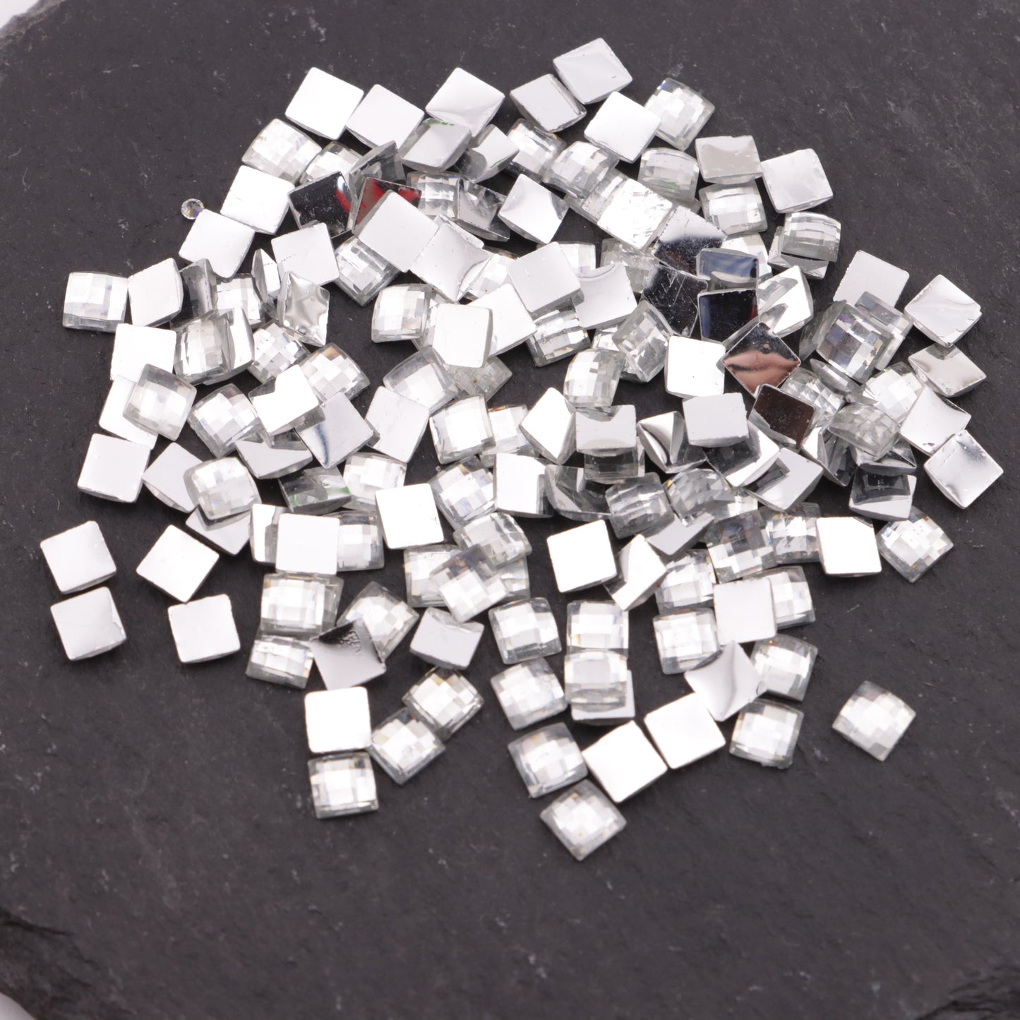 FS0975- 4*4Mm Mini Square Diamond Stickers