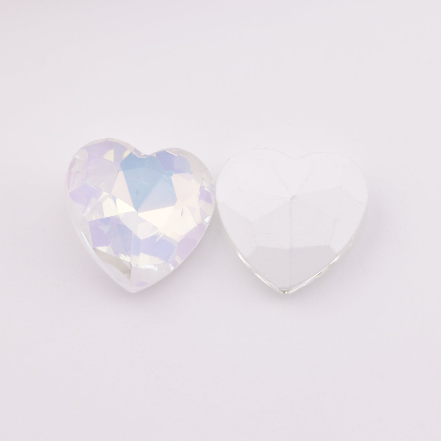 FS2245- 18mm Heart Crystal Diamonds Love Mocha Pointed-Bottom Diamonds