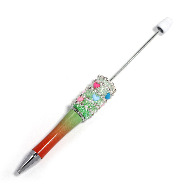 FS2806-Mixed Color Love Chain Star Sugar Sparkling Beadable Pens