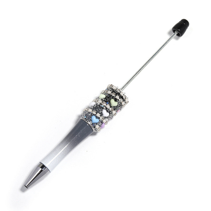 FS2806-Mixed Color Love Chain Star Sugar Sparkling Beadable Pens