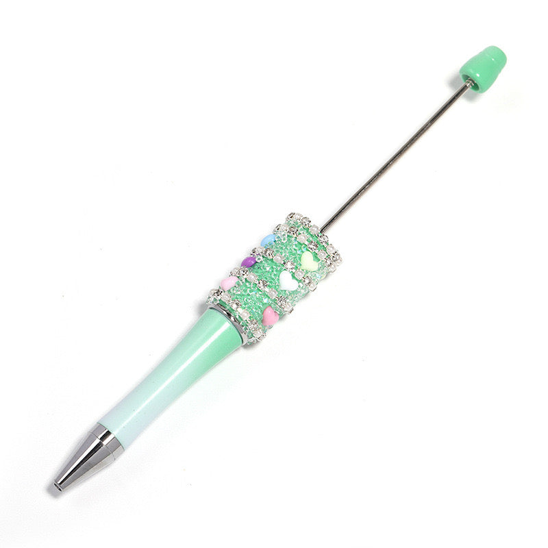 FS2806-Mixed Color Love Chain Star Sugar Sparkling Beadable Pens