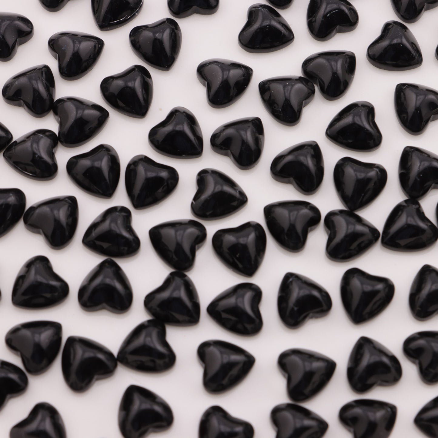 FS3841- 8*8mm Flat Base Heart Diamonds Lovable Flat-Bottomed Diamonds