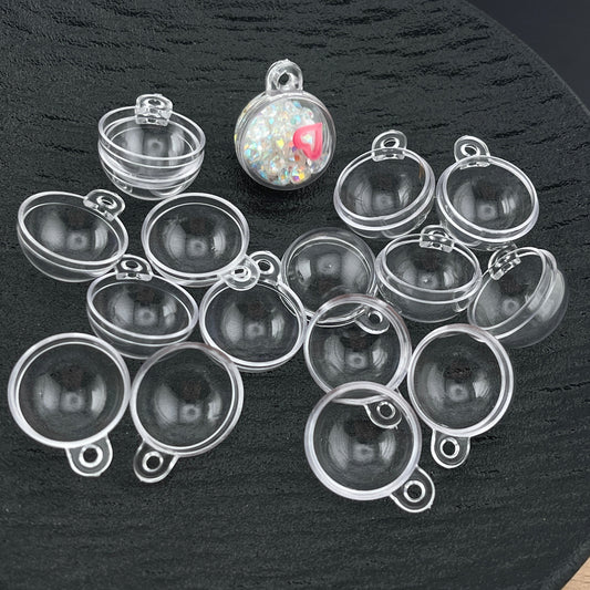 FS2795- 20mm Round Dangle Shaker Beads For Making Car Hangers