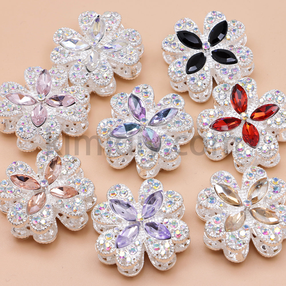 FS4965-Four-Leaf Clover Alloy Beads Fit For Beadable Pens