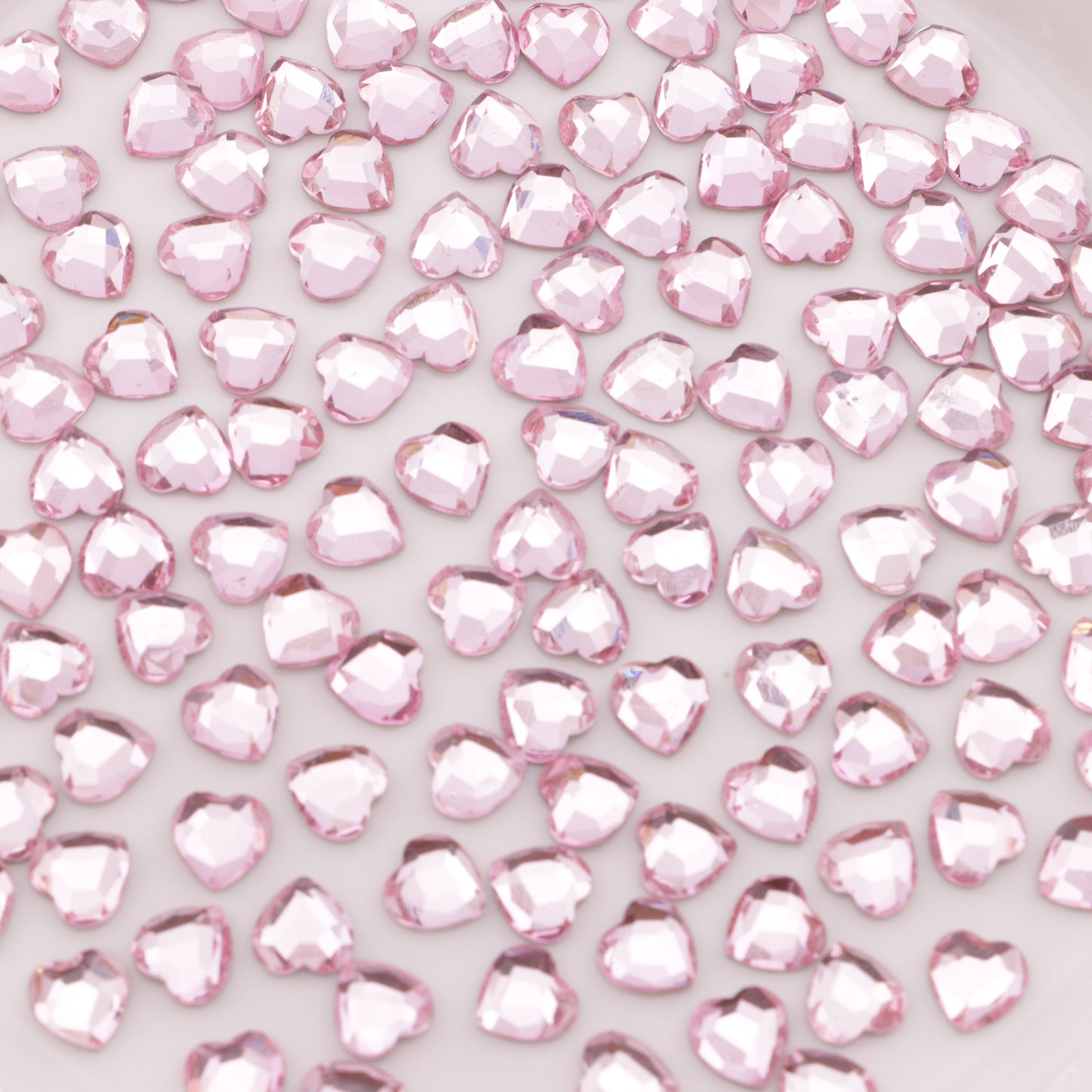 FS5407- 6.5*6.5Mm Heart Crystal Diamonds Flat-Bottomed Heart-Shaped Diamonds