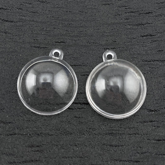 FS2795- 20mm Round Dangle Shaker Beads For Making Car Hangers