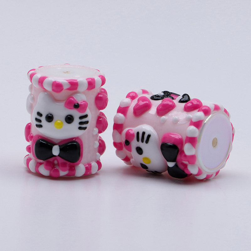 FS3504- HK Hand-Drawn Beads