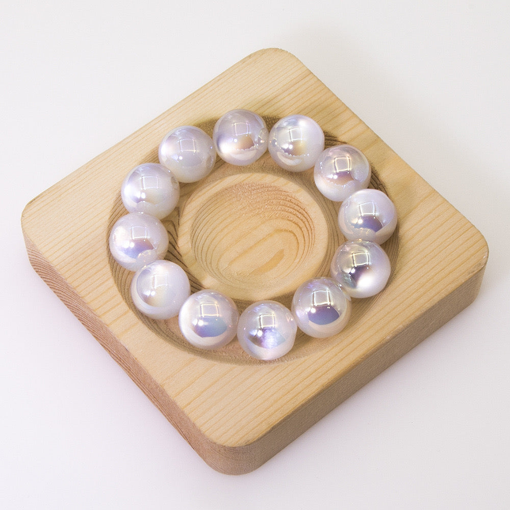 FS0361- 16MM Round Mixed Color UV Shiny Cat Eyes Resin Beads Fit For Beadable Pens