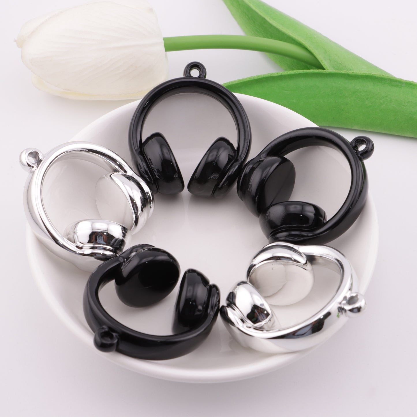 FS5884- 42*38Mm Headphone Pendant Earphone Pendant