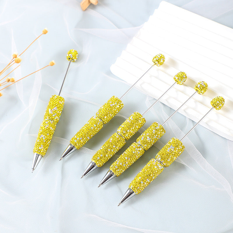 FS2817-Full Diamonds Sparkling Beadable Fancy Pens