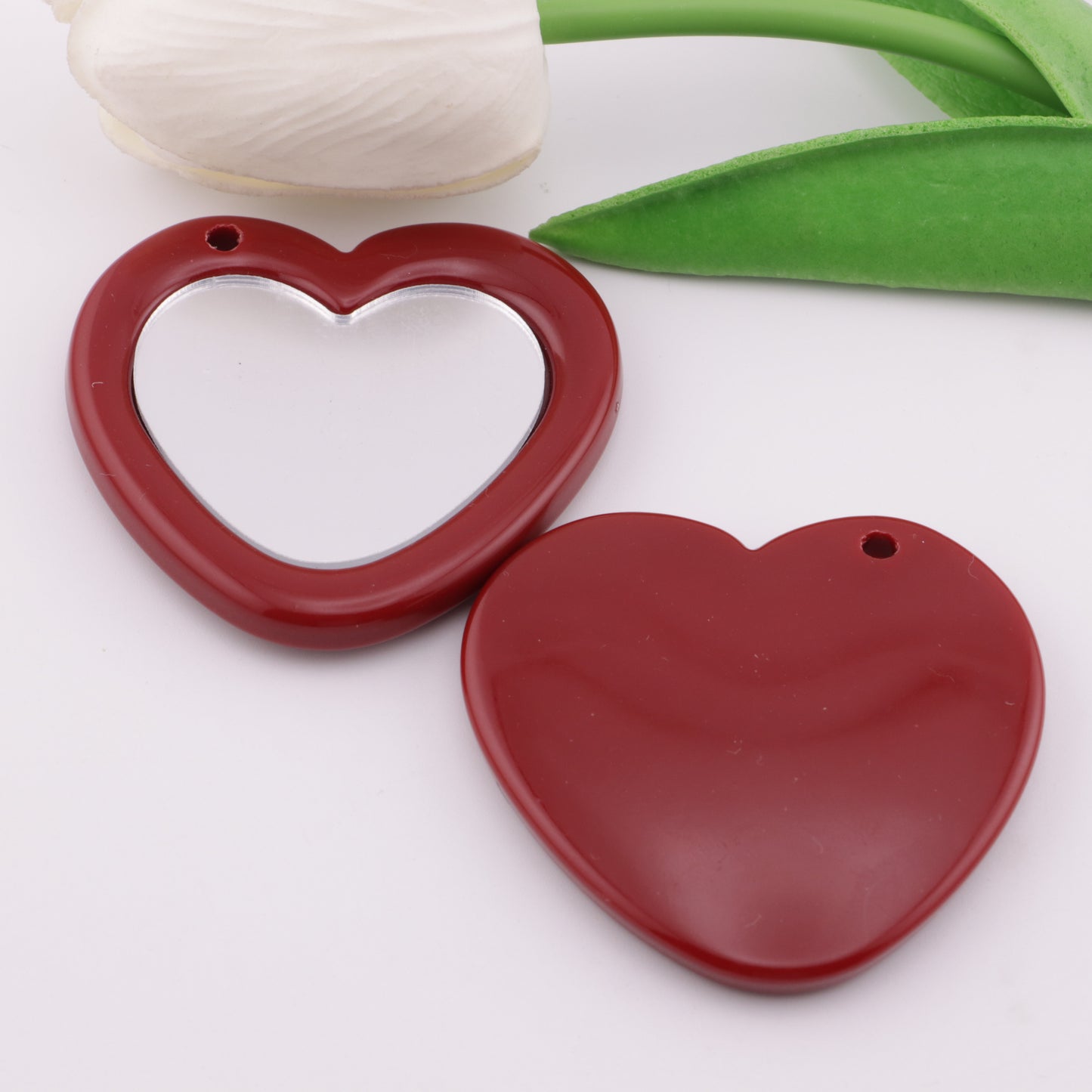 FS2279- Heart Mirror Pendant