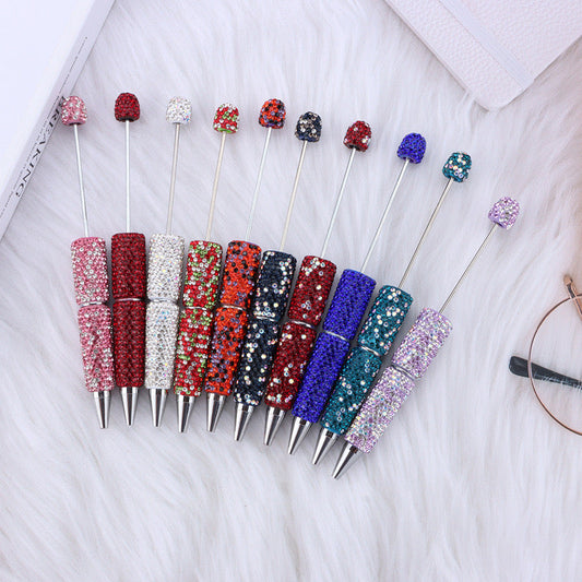 FS2817-Full Diamonds Sparkling Beadable Fancy Pens