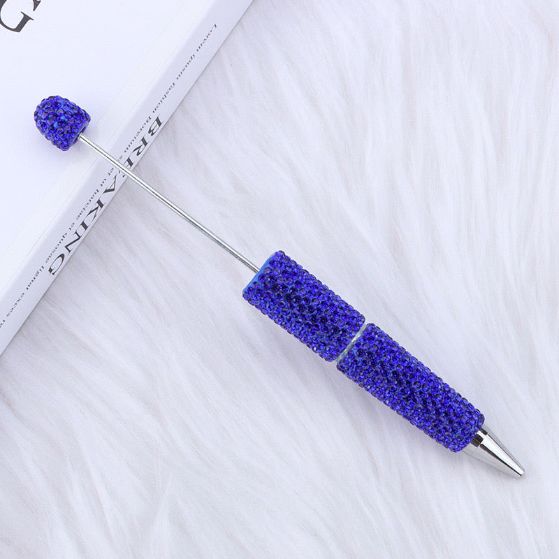 FS2817-Full Diamonds Sparkling Beadable Fancy Pens