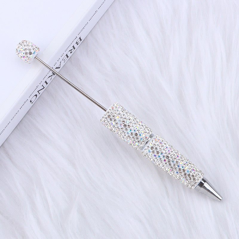 FS2817-Full Diamonds Sparkling Beadable Fancy Pens