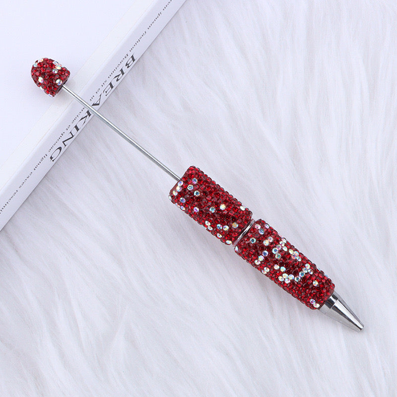 FS2817-Full Diamonds Sparkling Beadable Fancy Pens