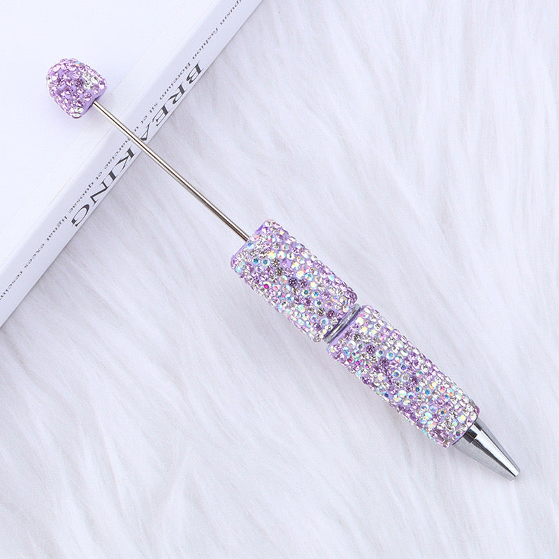 FS2817-Full Diamonds Sparkling Beadable Fancy Pens