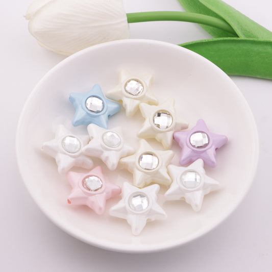 FS1856- Sparkling Diamond Five - Pointed Star