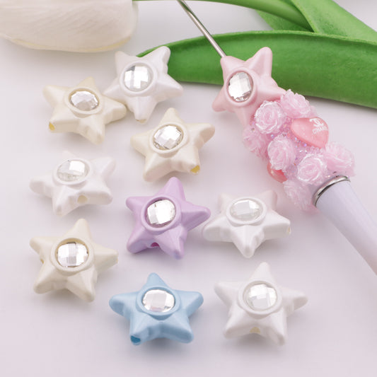 FS1856- Sparkling Diamond Five - Pointed Star