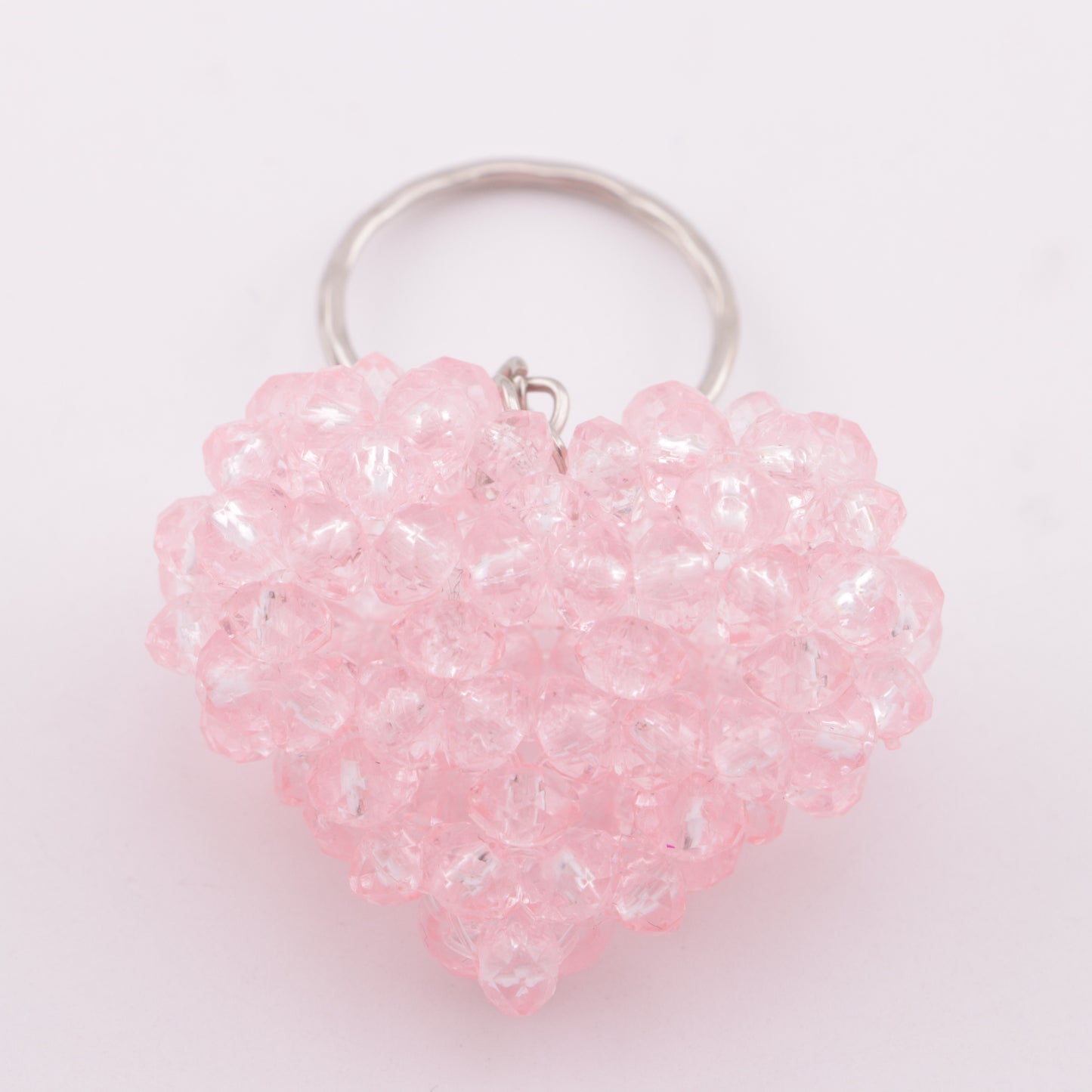 FS3720- 36*42Mm 3D Heart Keyring Three-Dimensional Heart Keychain