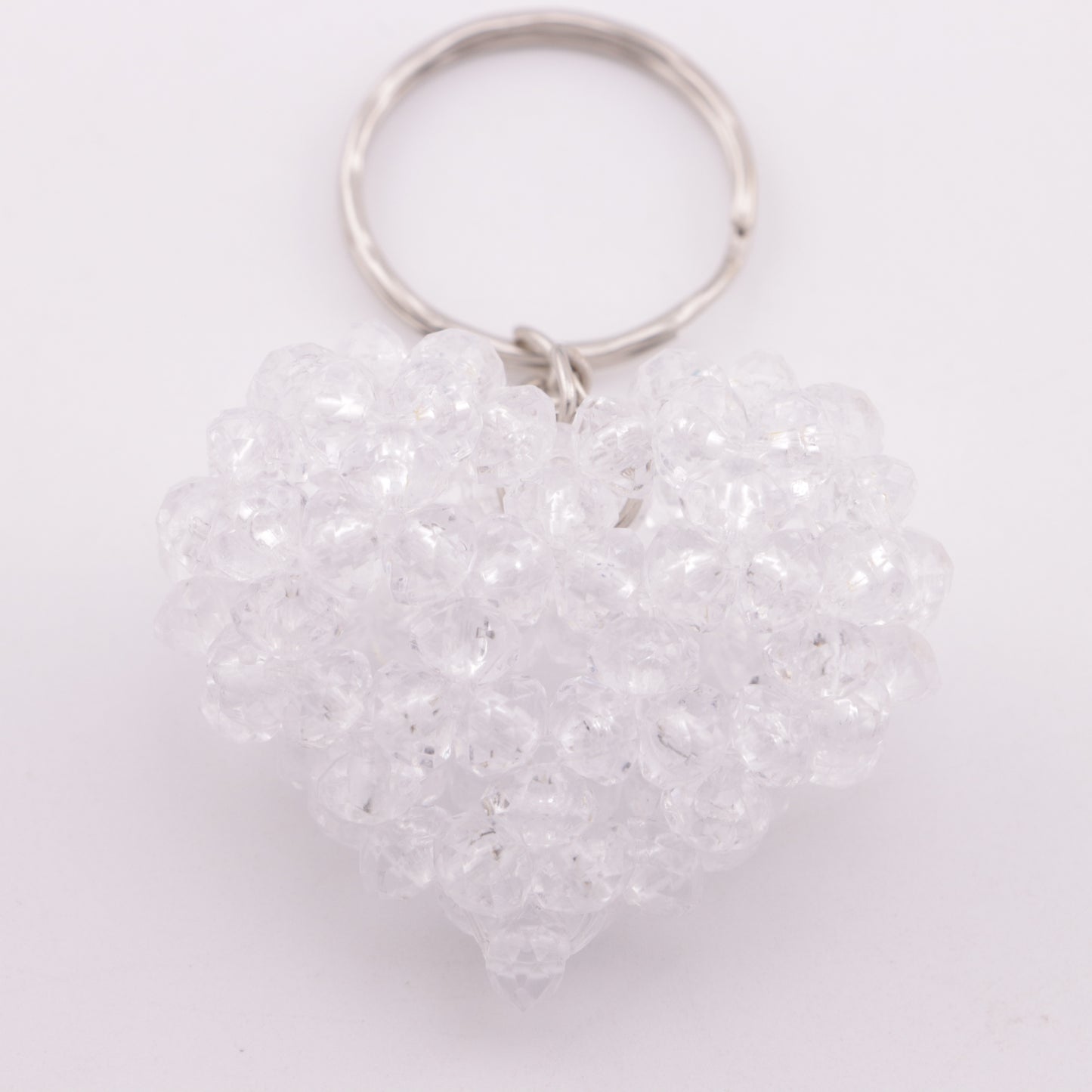 FS3720- 36*42Mm 3D Heart Keyring Three-Dimensional Heart Keychain