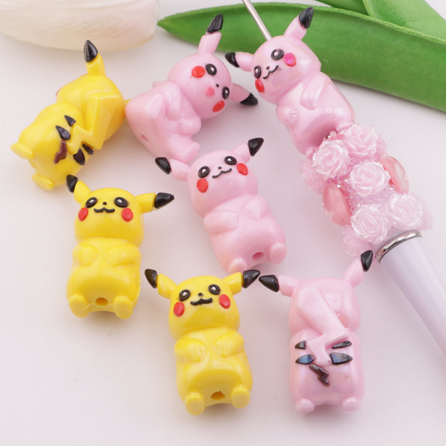 FS5786- Pikachu Silicone Beads