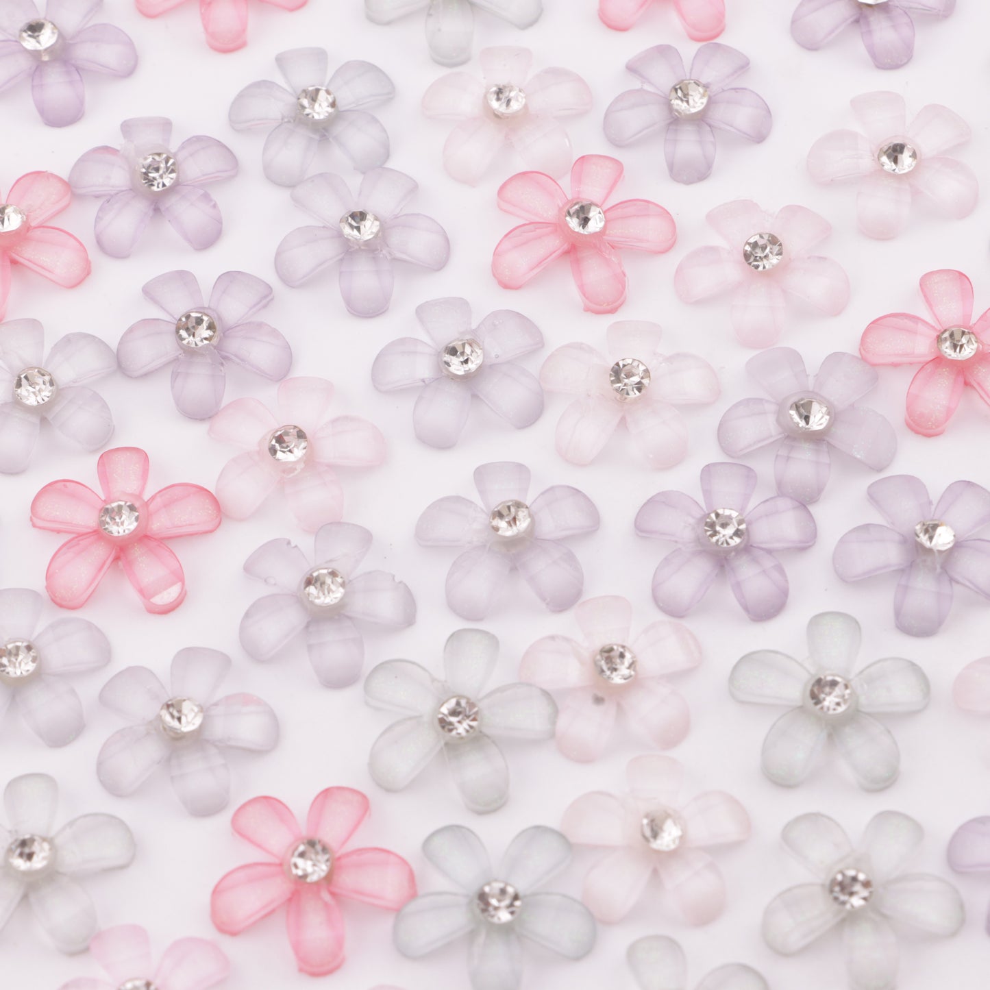 FS5903- 16mm Five-Petal Flower With Diamonds