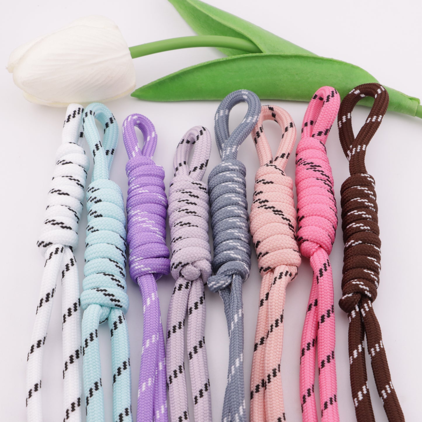 FS5868- Patterned Braided Rope For Keychains