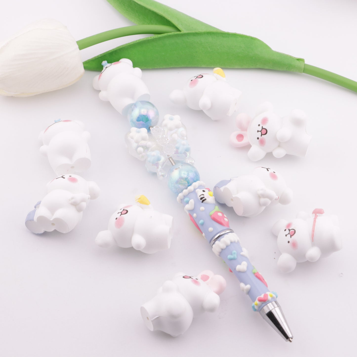 FS2501- Cute Dogs Toppers Lovely Dog Pen Caps
