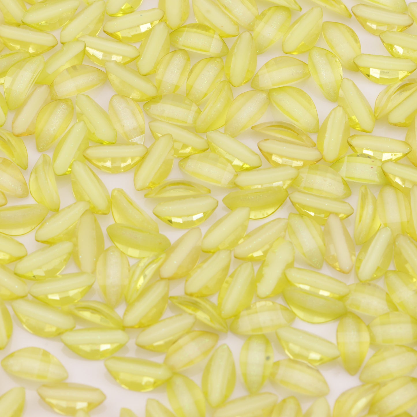 FS1354-5*10mm Mixed Color Flower Petal For Making Fancy Bead Or Fancy Pen