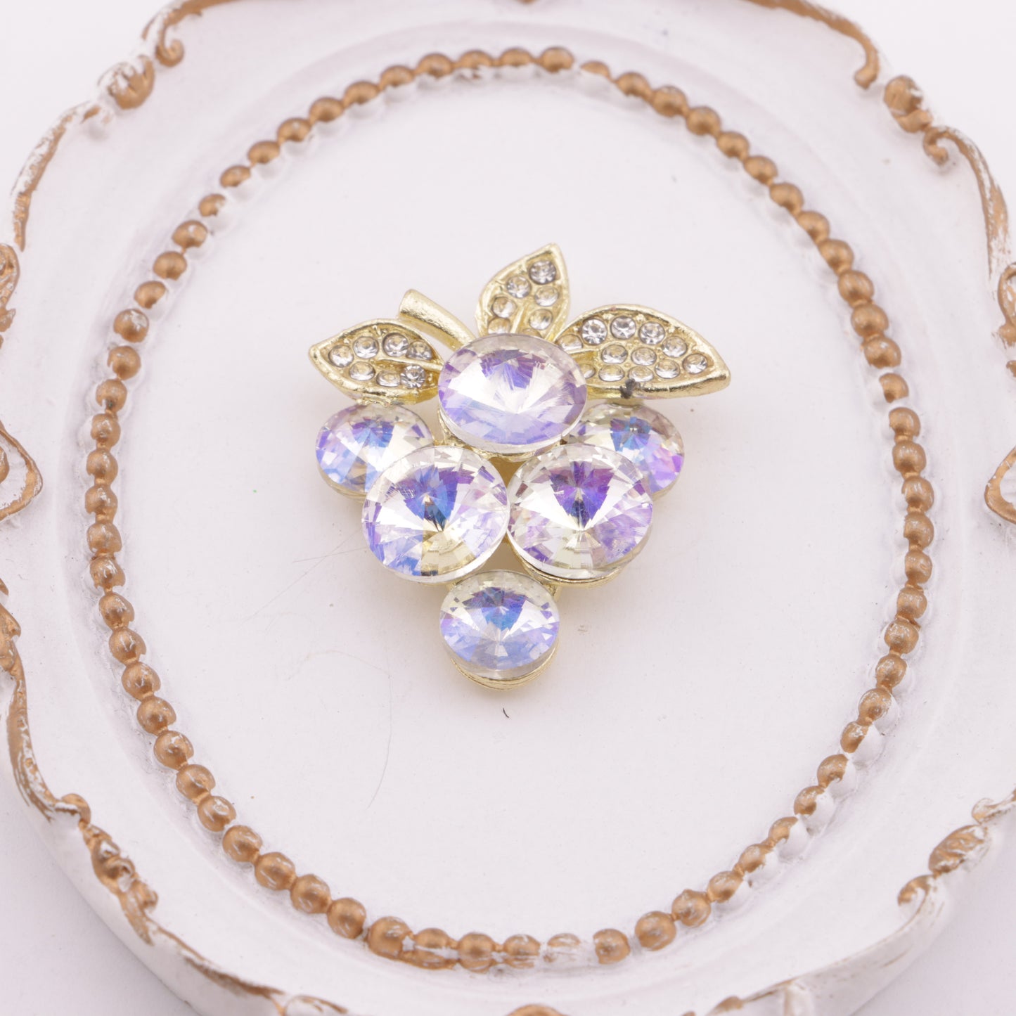 FS5968- 29*33Mm Grape Alloy Charms