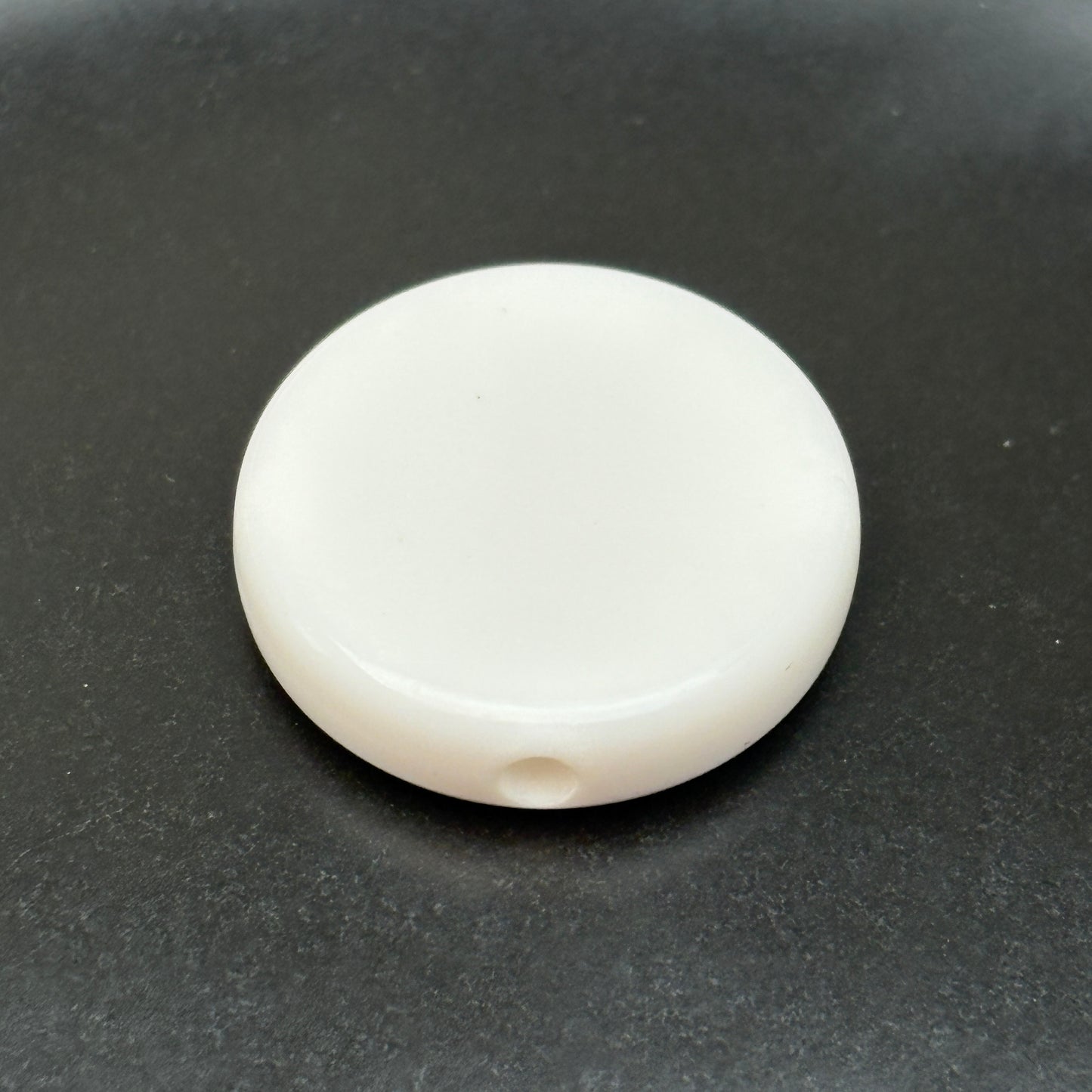 FS5454- 20mm Round Plate Based Beads, Round Plate Bottom Beads, Thickness 5mm, Fit Pen