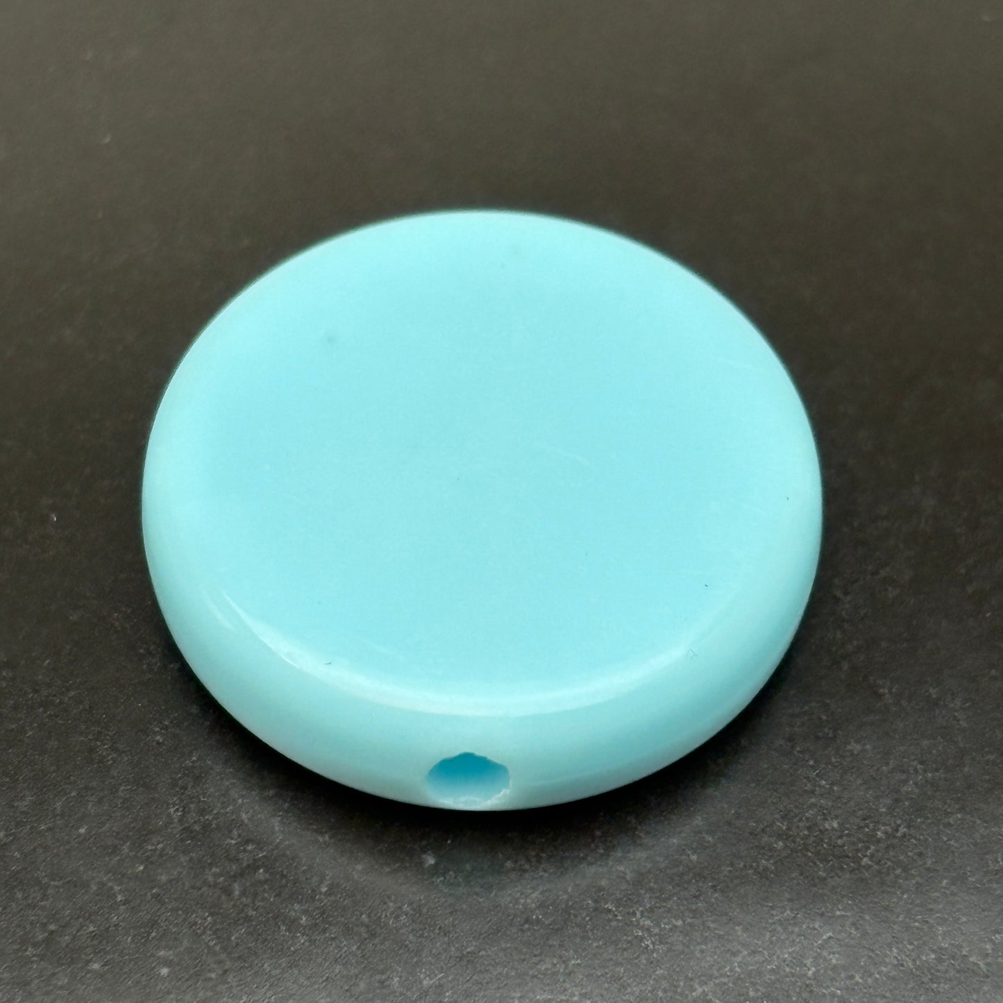 FS5454- 20mm Round Plate Based Beads, Round Plate Bottom Beads, Thickness 5mm, Fit Pen