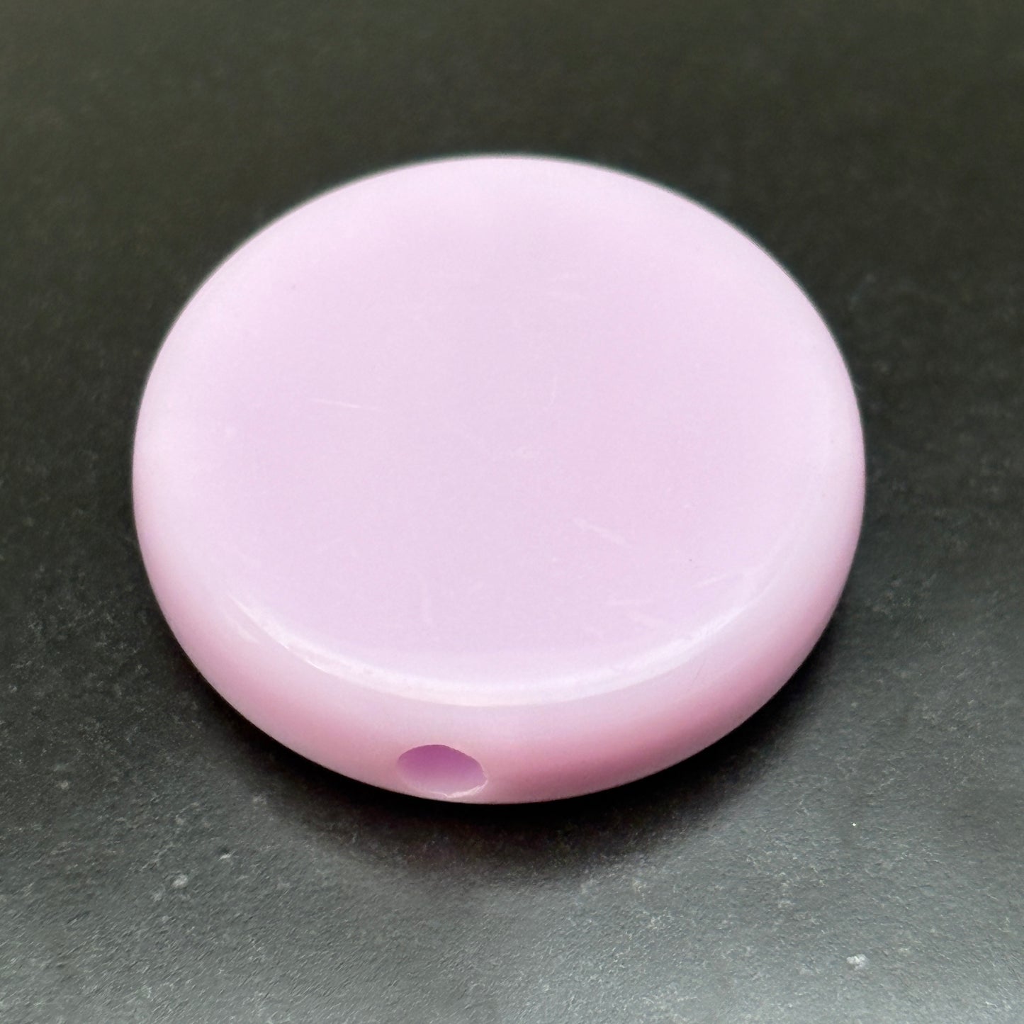 FS5454- 20mm Round Plate Based Beads, Round Plate Bottom Beads, Thickness 5mm, Fit Pen