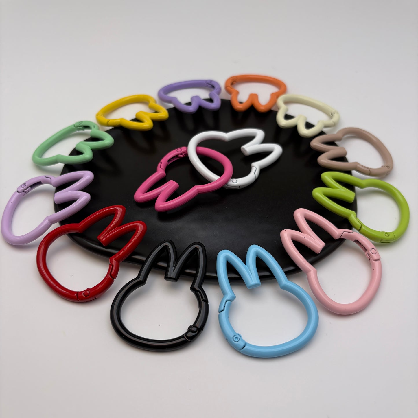 FS5455- 45*37mm Labubu Keychain Ring LBB Keyring