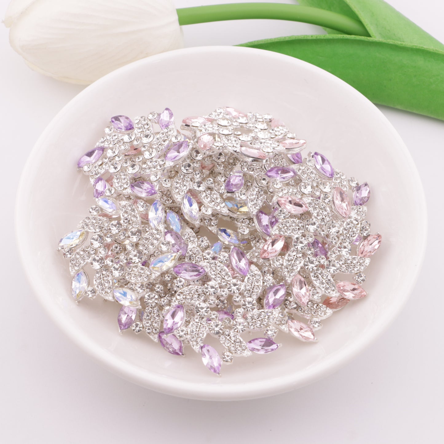 FS4863- Windmill Flowers, Alloy Charms Alloy Patches