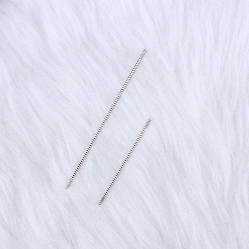 FS2006- 10 Pieces 117MM Stainless steel Long Extension Rod For Beadable Pens