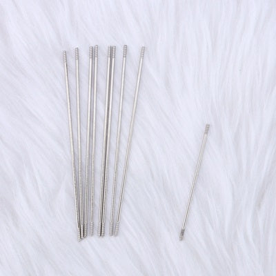 FS2006- 10 Pieces 117MM Stainless steel Long Extension Rod For Beadable Pens