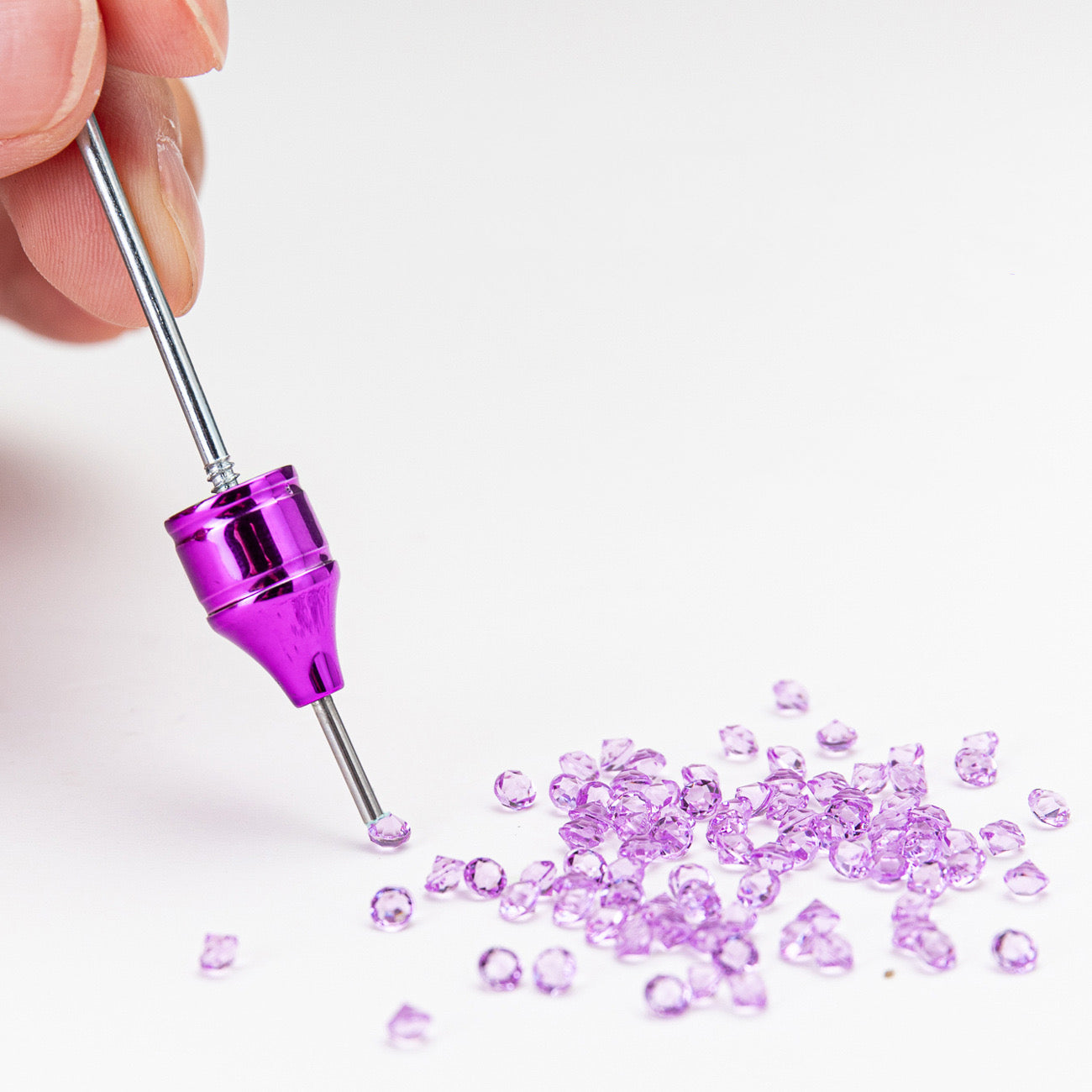 FS0233- Beadable Double-headed Drill Pen Nail Tools